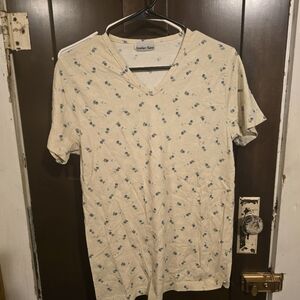 Another name, cute blue flower print top